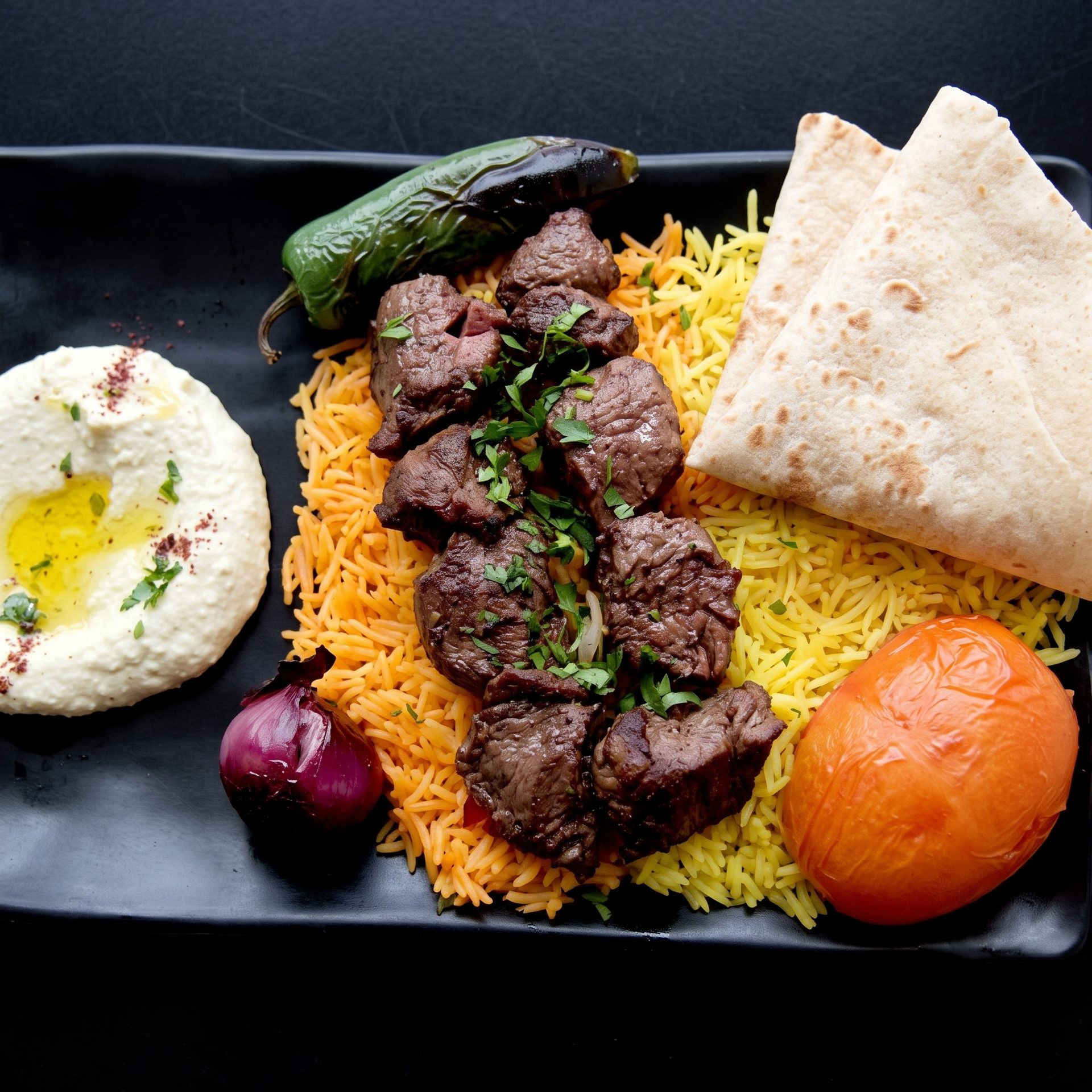 Prepared in the halal tradition