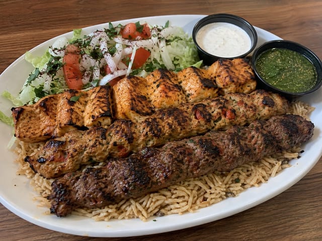 Maawa Trio Mixed Grill.